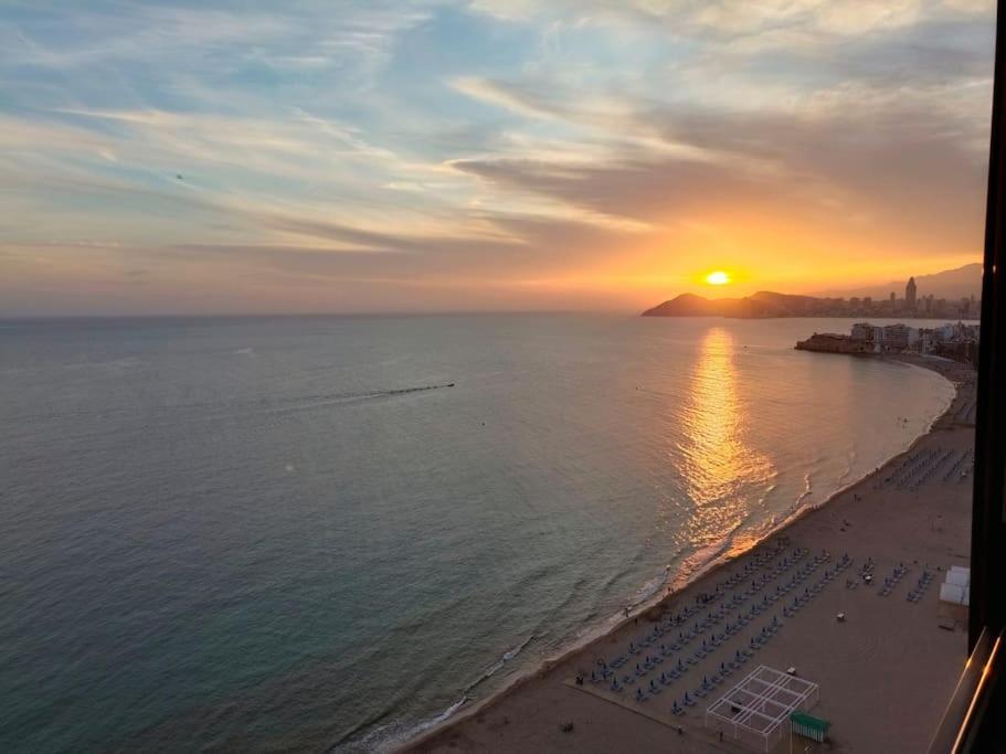 Estupendo Apartamento En Planta 22. 1ª Linea. Apartment Benidorm Bagian luar foto