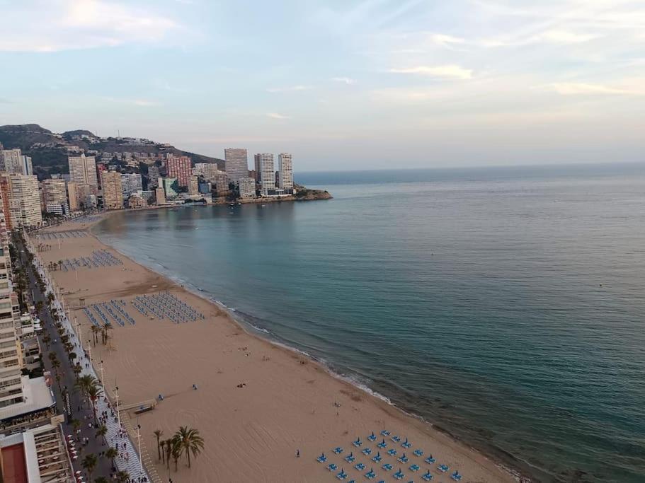 Estupendo Apartamento En Planta 22. 1ª Linea. Apartment Benidorm Bagian luar foto